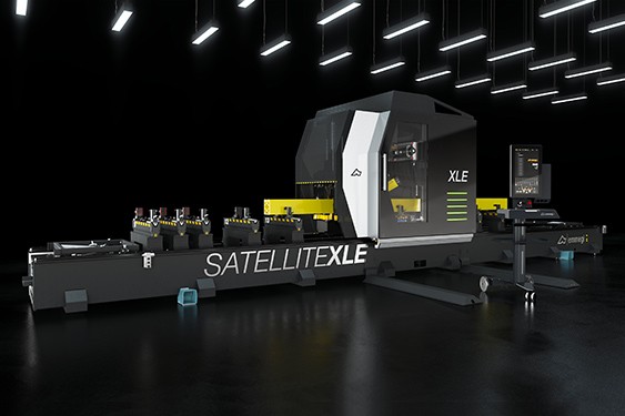 datasheets: Portal machining centers Satellite XLE Emmegi