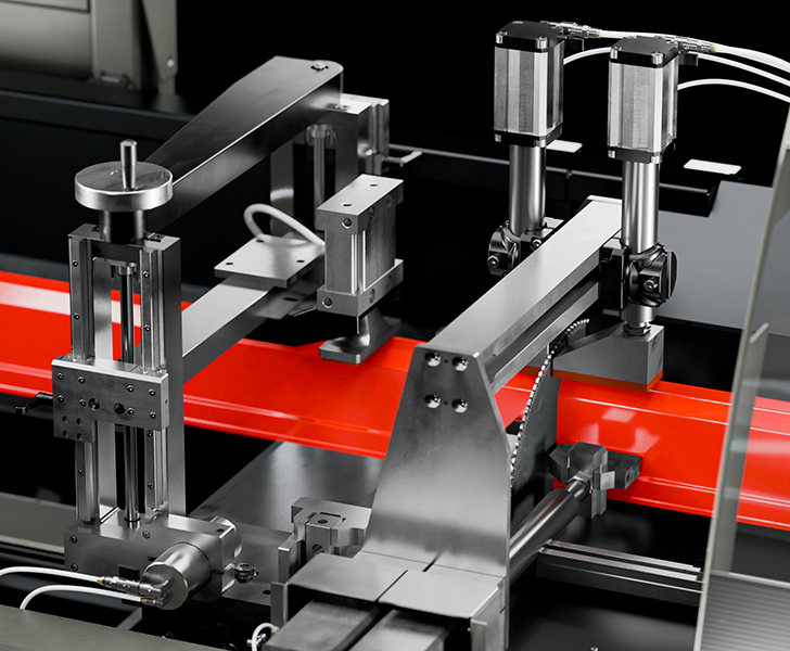 Produits pour le PVC Automatica ER Alimentateur avec étaux à pont Emmegi