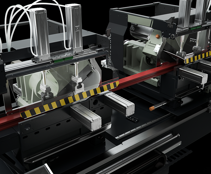 Çi̇ft Kafa Kesi̇m Maki̇neleri̇ Twin Ferro E 150°’ye kadar kafaların iç eğimi Emmegi