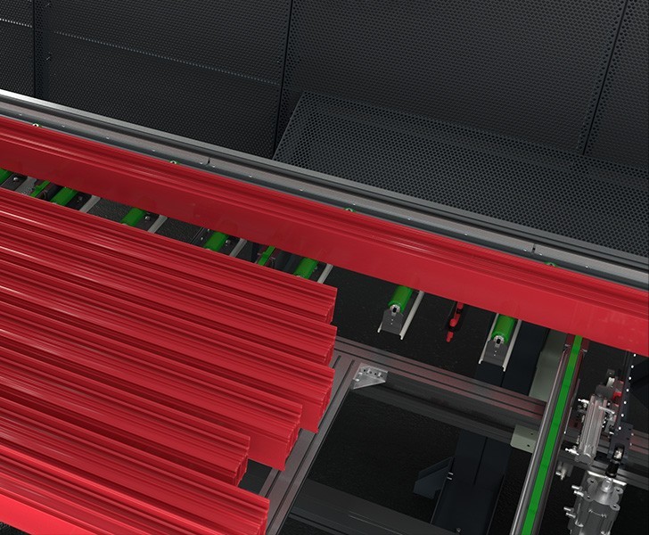 Stabbearbeitungszentren Vegamill Stabzuf&uuml;hrung Emmegi