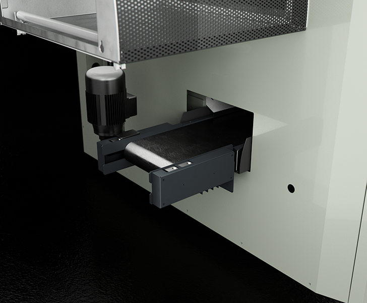 Centros de mecanizado CNC Phantomatic M4 L Cinta transportadora de virutas Emmegi